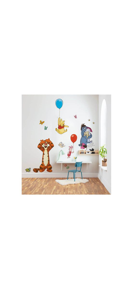 Mega Sticker Winnie and friends, Komar, set 13 stickere colorate