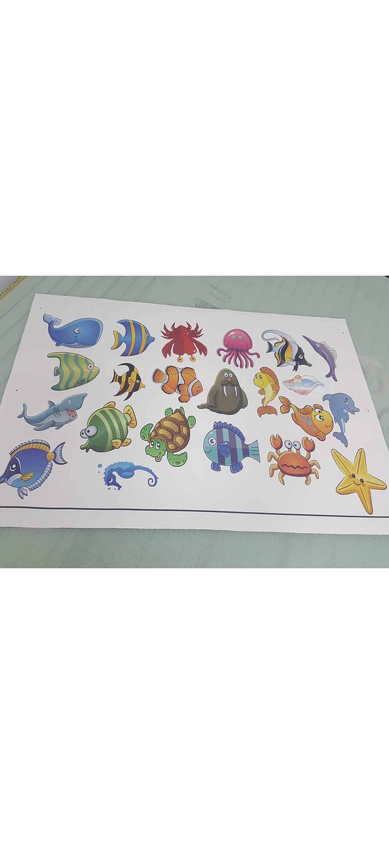 Set 22 stickere decorative Peşti, Folina, multicolor