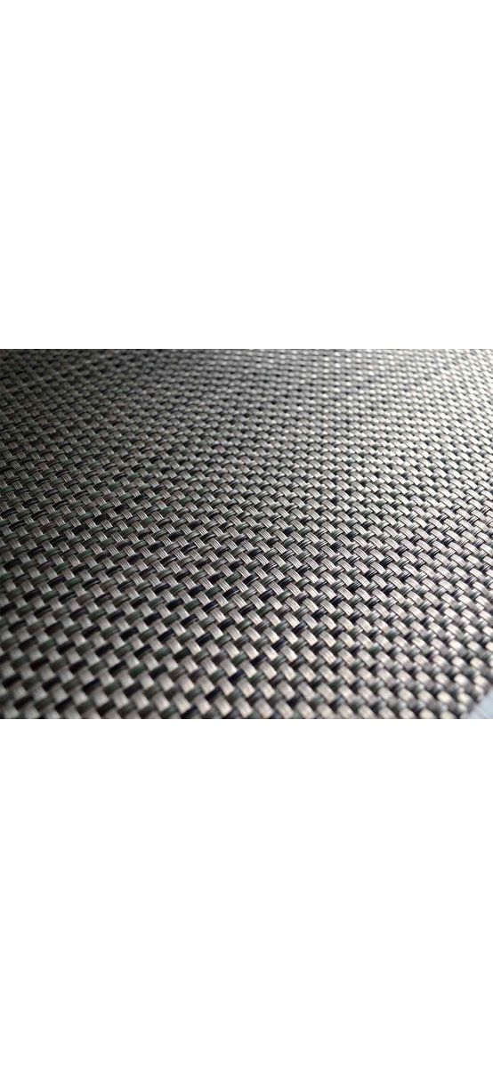 Set 2 bucăţi Suport farfurie masă Karo, din PVC, bej-maro, 45 x 31 cm