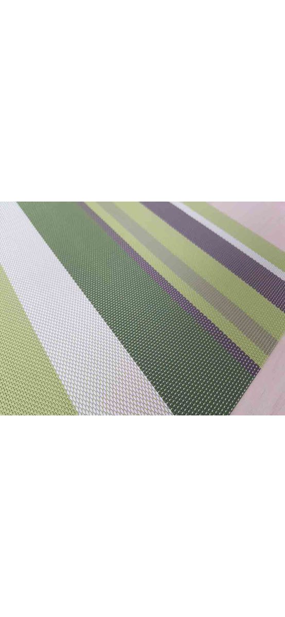 Suport farfurie masă Claris, Folina, nuanțe de verde, 45 x 30 cm