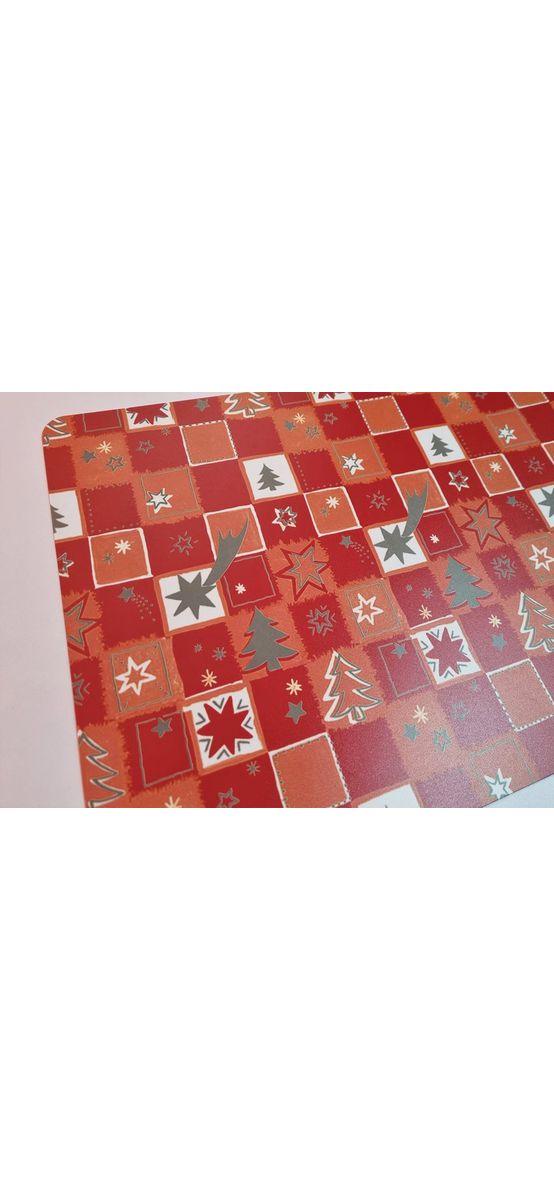 Suport farfurie din pvc, d-c-fix, roşu, 29 x 44 cm