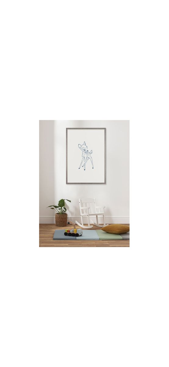 Decor cameră copii, fototapet şi 2 tablouri Komar Hide away Bambi