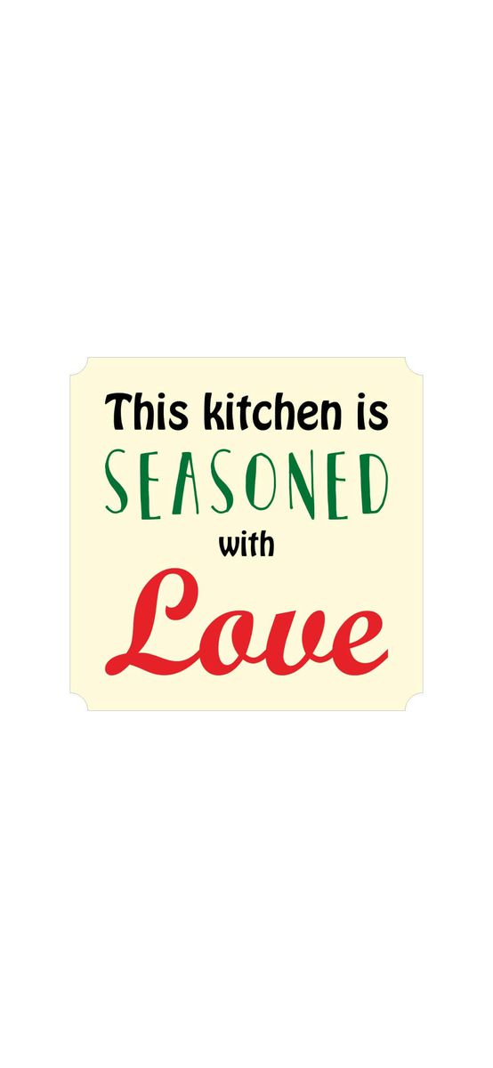 Tablou mesaj Kitchen, Folina, decorațiune cu text, dimensiune tablou 30x30 cm