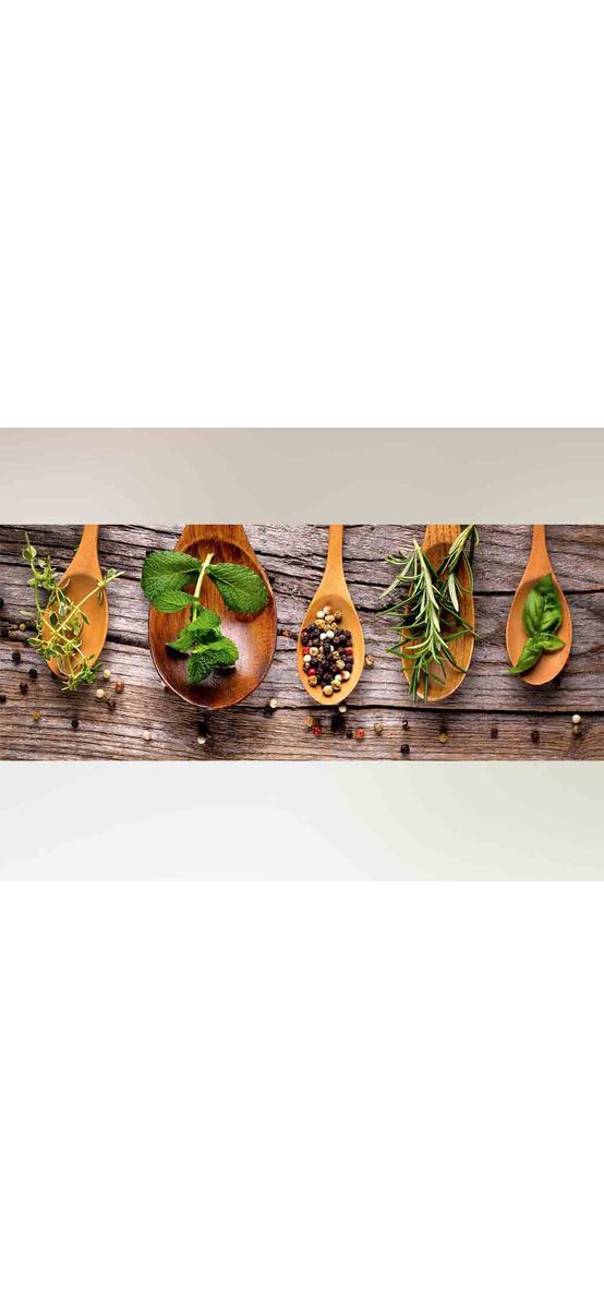 Tablou sticlă Herbs