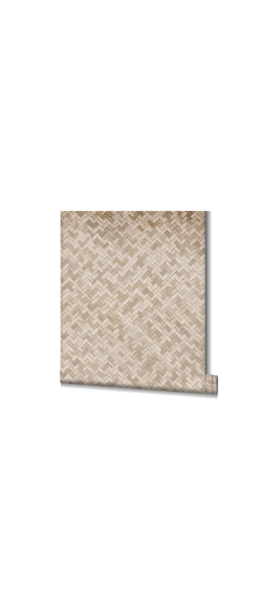 Tapet bej nisipiu cu model geometric, Marburg Botanica 33309