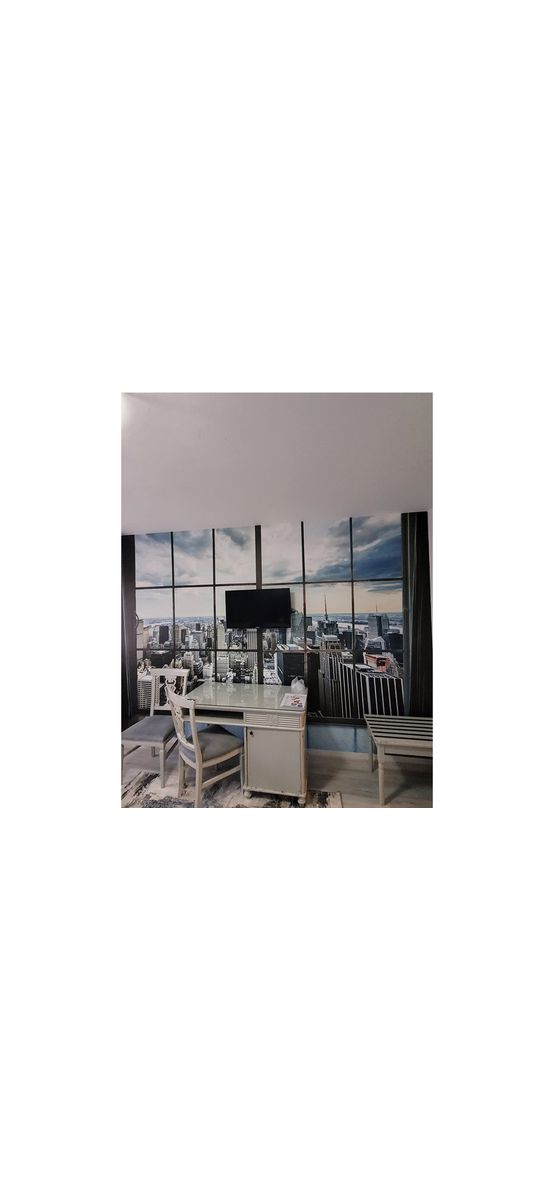 Fototapet fereastra 3D, Dimex, Manhattan Window View, 375x250 cm