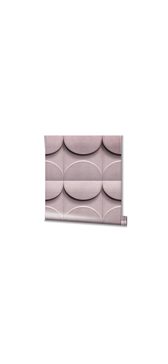 Tapet 3D model geometric lila, Marburg Kyoto 34487, vlies, rolă de 0.53x10 metri