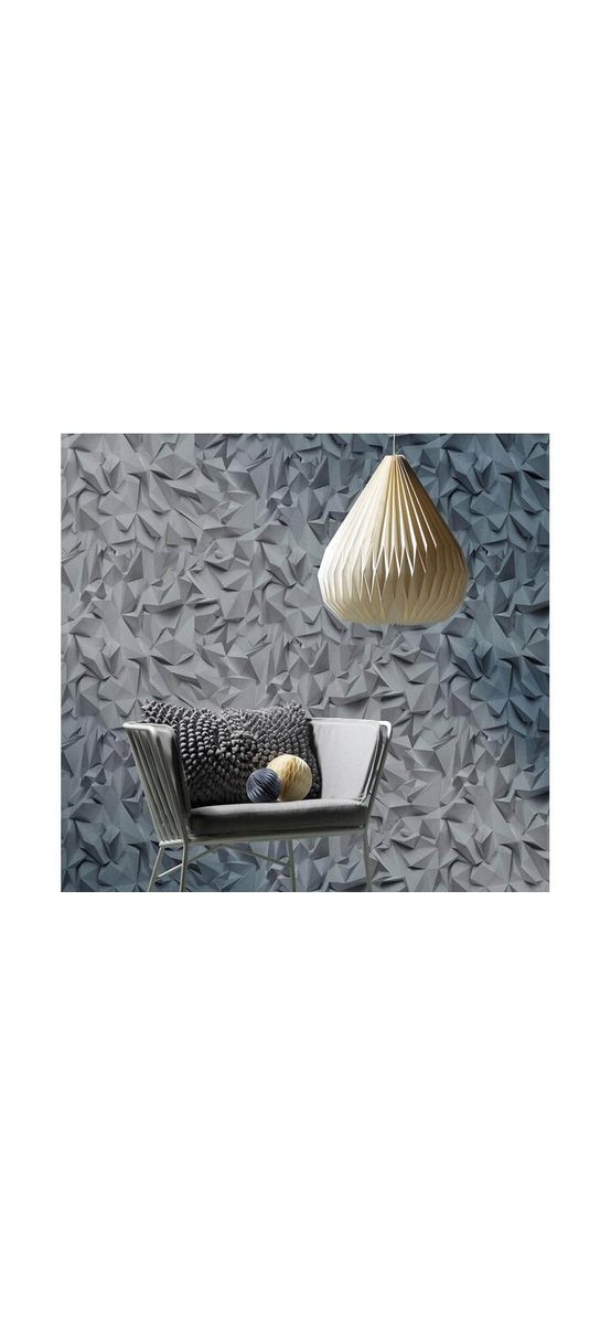 Tapet 3D, Erismann, model geometric gri, Profi Selection 4209740