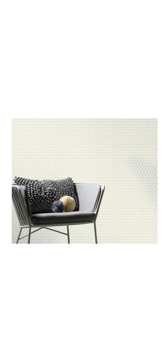 Tapet modern alb, Erismann, model geometric, Profi Selection 1002501