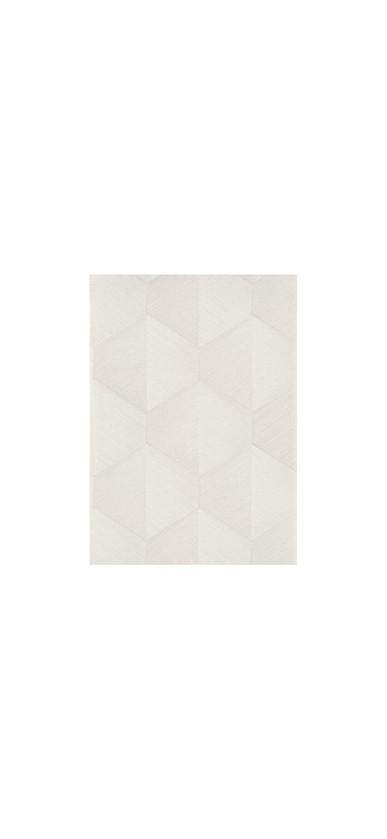 Tapet alb unt cu model geometric, Erismann GMK4 1037026, vlies extralavabil