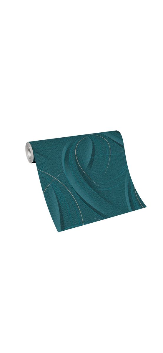 Tapet modern albastru, model geometric, Erismann GMK 3 1021819