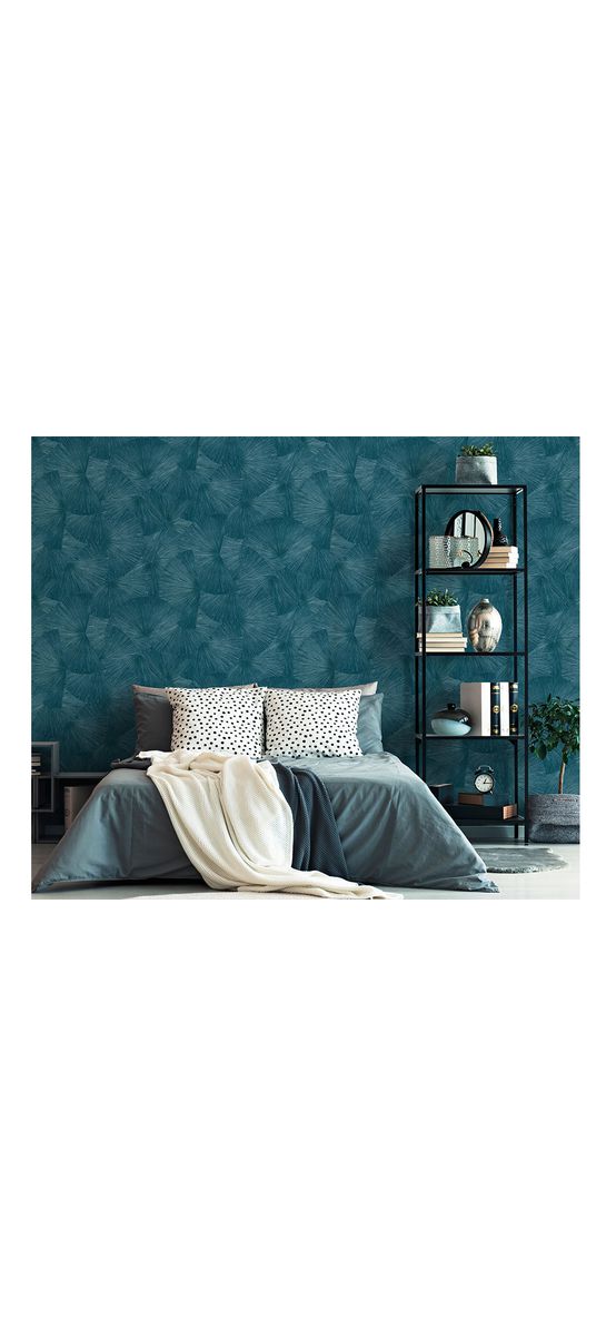 Tapet modern Japandi albastru metalic, Erismann GMK 3 1021919