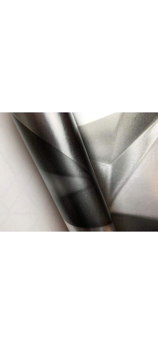 Tapet cu efect metalic argintiu Reflets L77129