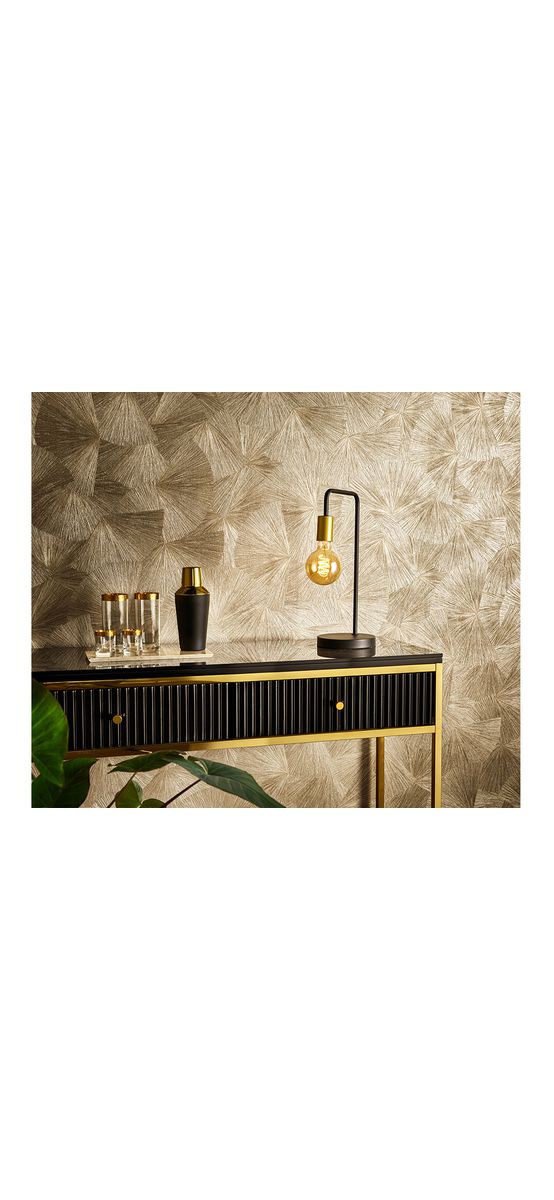Tapet elegant Japandi auriu, Erismann GMK 3 1021920