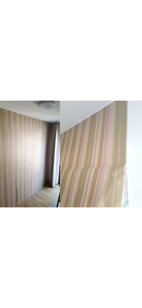 Tapet autoadeziv Odis, Folina, imprimeu dungi, multicolor, lățime 120 cm