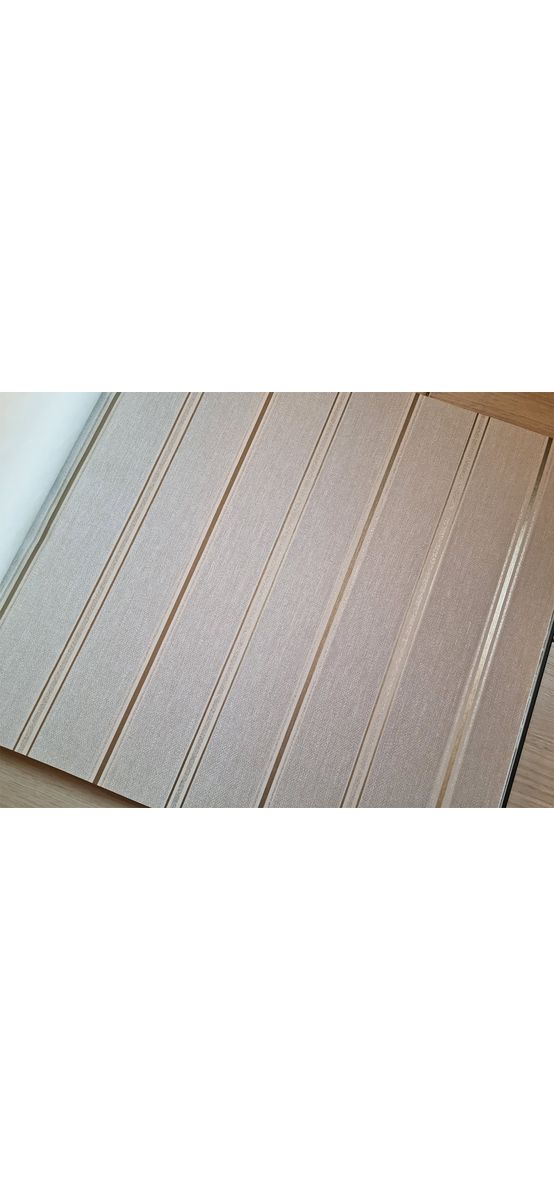 Tapet ivoire cu dungi bej auriu, Marburg Villa Romana 31582