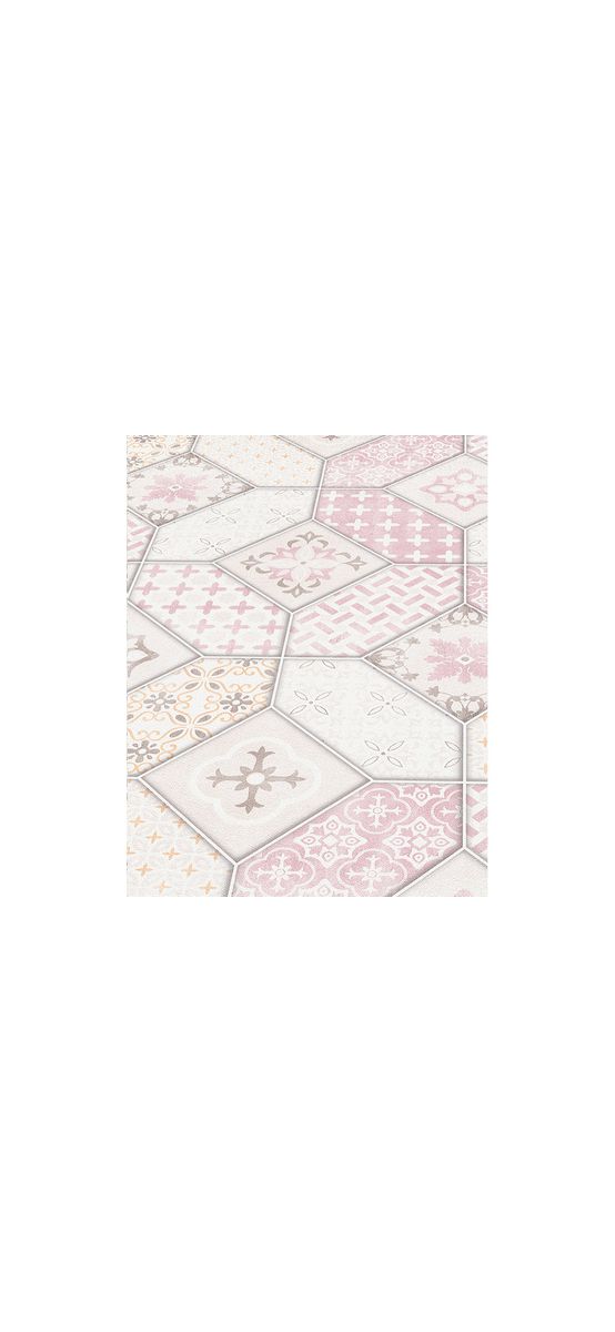 Tapet bucătărie, imitaţie faianţă decorativă roz, Erismann Imitations 631505