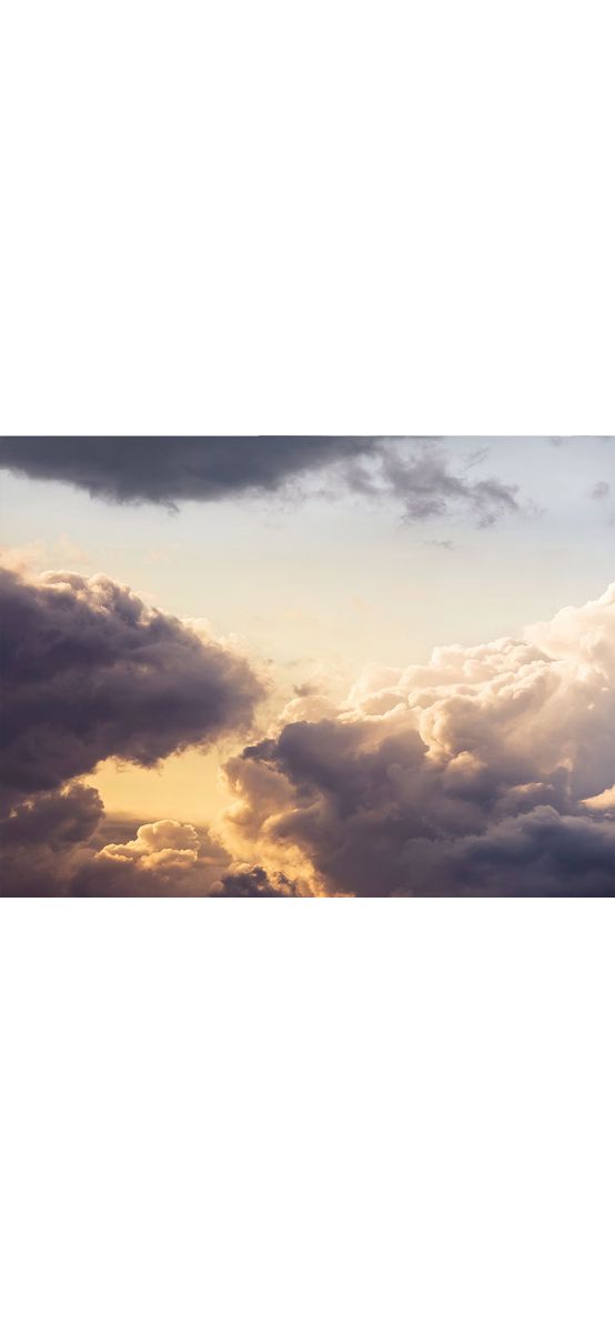 Fototapet cer cu nori, Komar Cloud Cast, pe suport vlies, 300x250 cm