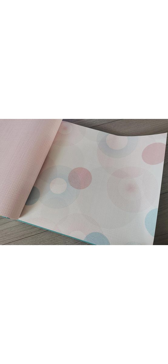 Tapet modern, Erismann, rozete pastel, Novara 1011605