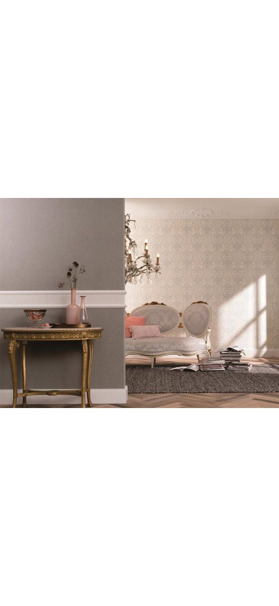 Tapet clasic, crem, Marburg 58209