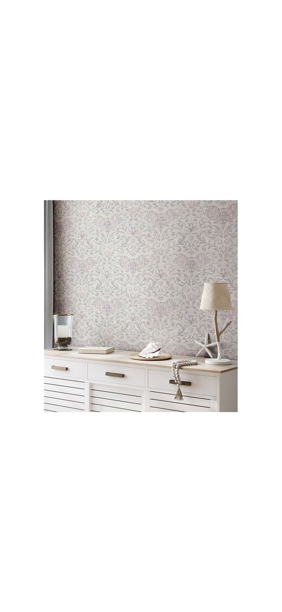 Tapet dormitor, imprimeu floral clasic, Marburg City Romance 35150, 0.53x10 metri