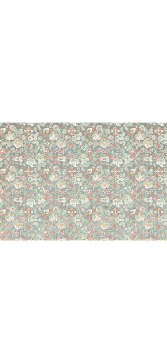 Fototapet floral Fleurs d'Ocean, Komar, culori pastel -400x280 cm