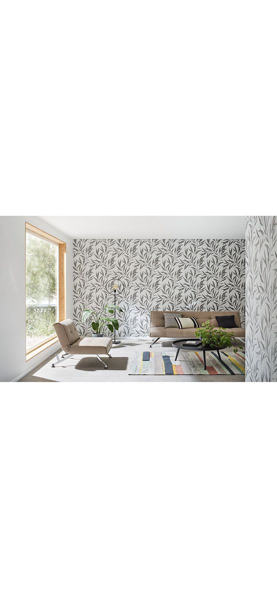 Tapet floral gri, Marburg Urban Spaces 32201