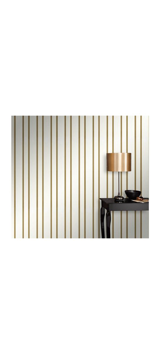 Tapet modern crem cu dungi bej, Spotlight 1010330