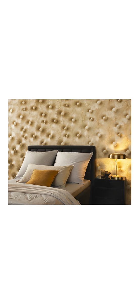 Tapet modern bej auriu, Erismann Elle decoration 1019102