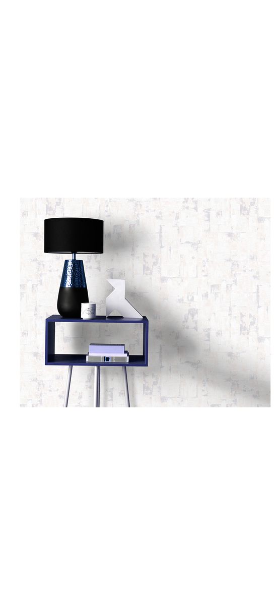 Tapet imitaţie decorativă ivoire cu inserţii argintii, Erismann Imitations 1017931