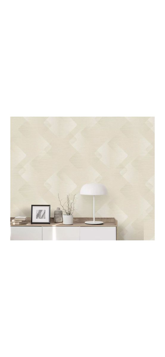 Tapet crem cu forme geometrice moderne, Erismann Elysium 1047902, rolă de 0.53x10 metri