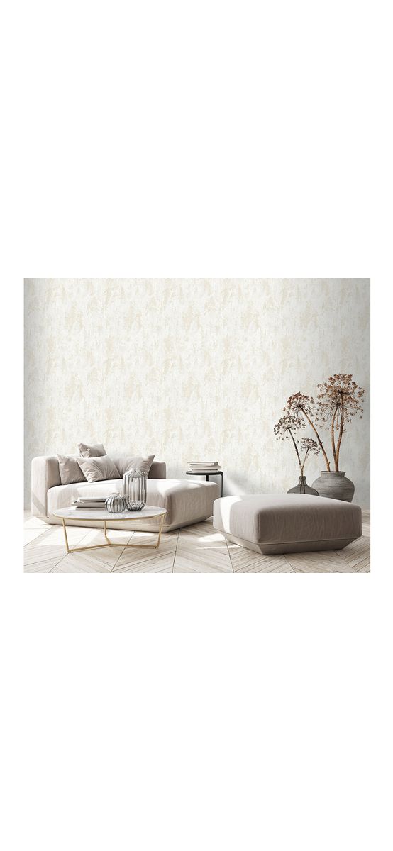 Tapet imitaţie decorativă crem, Erismann Casual Chic 1027314