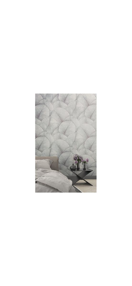 Tapet gri deschis cu model geometric, Marburg Kyoto 34512, vlies, rolă de 5mp