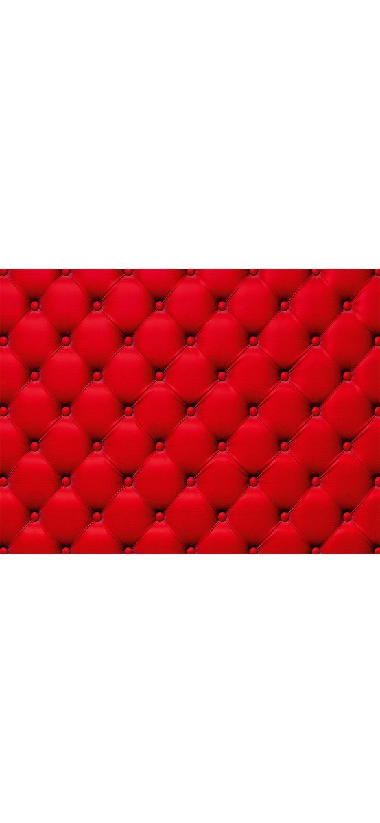 Fototapet tapiţerie roşie Chesterfield, Dimex, 375x250 cm