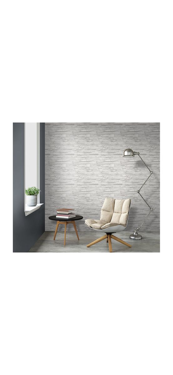 Tapet imitaţie piatră decorativă gri, Erismann Imitations 1018110