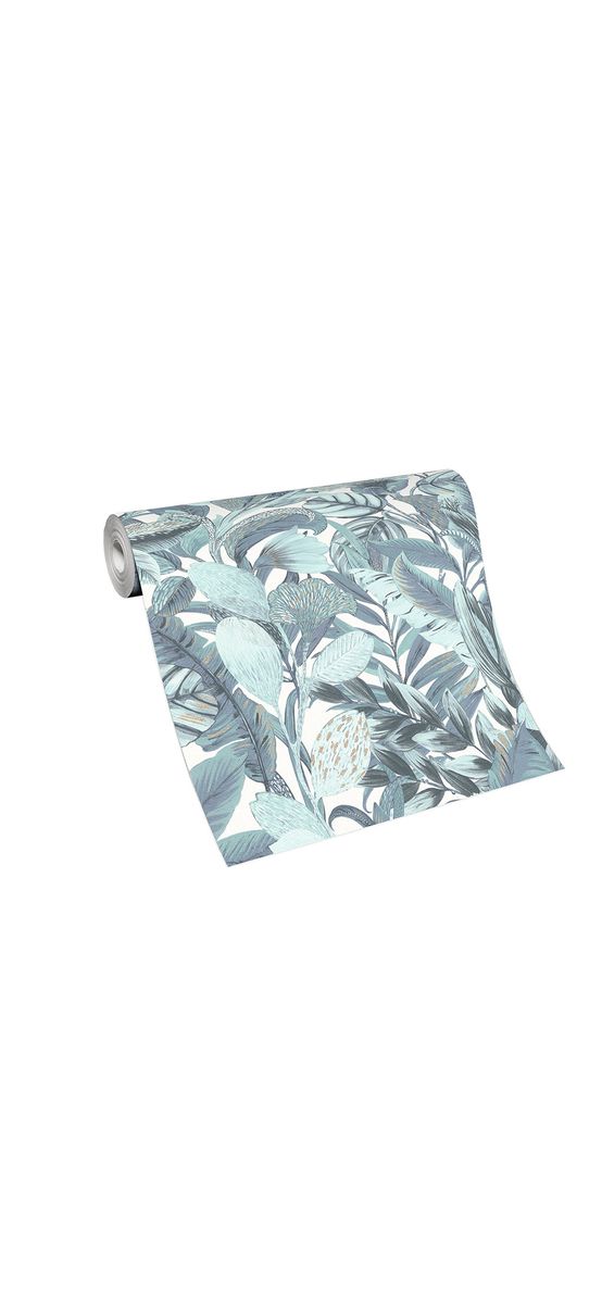 Tapet floral bleu, Erismann Elle decoration 1020218