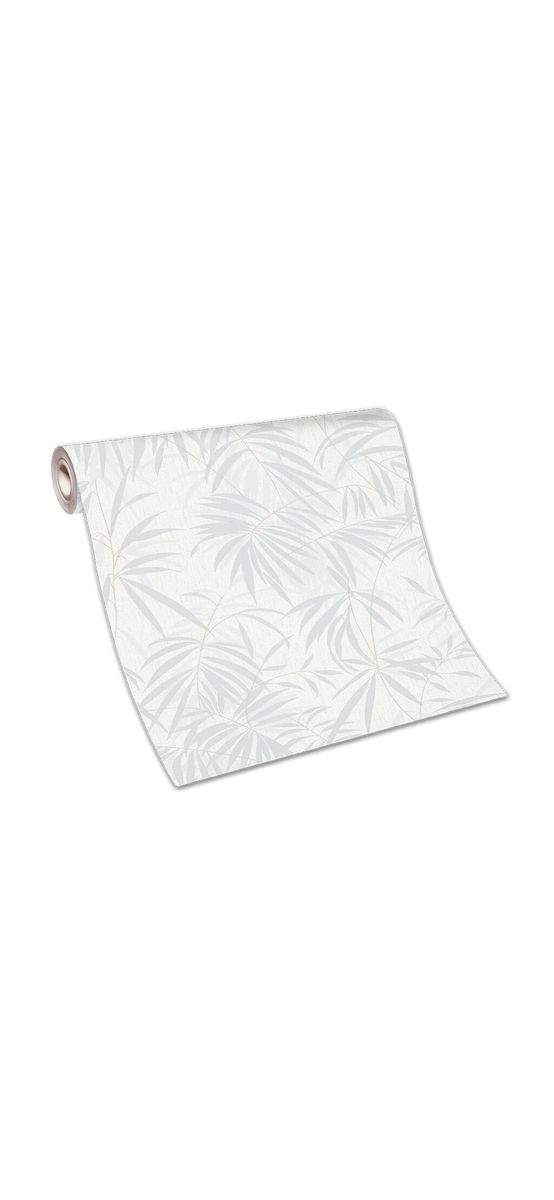 Tapet floral, Erismann, model frunze gri deschis, Timeless 1006731