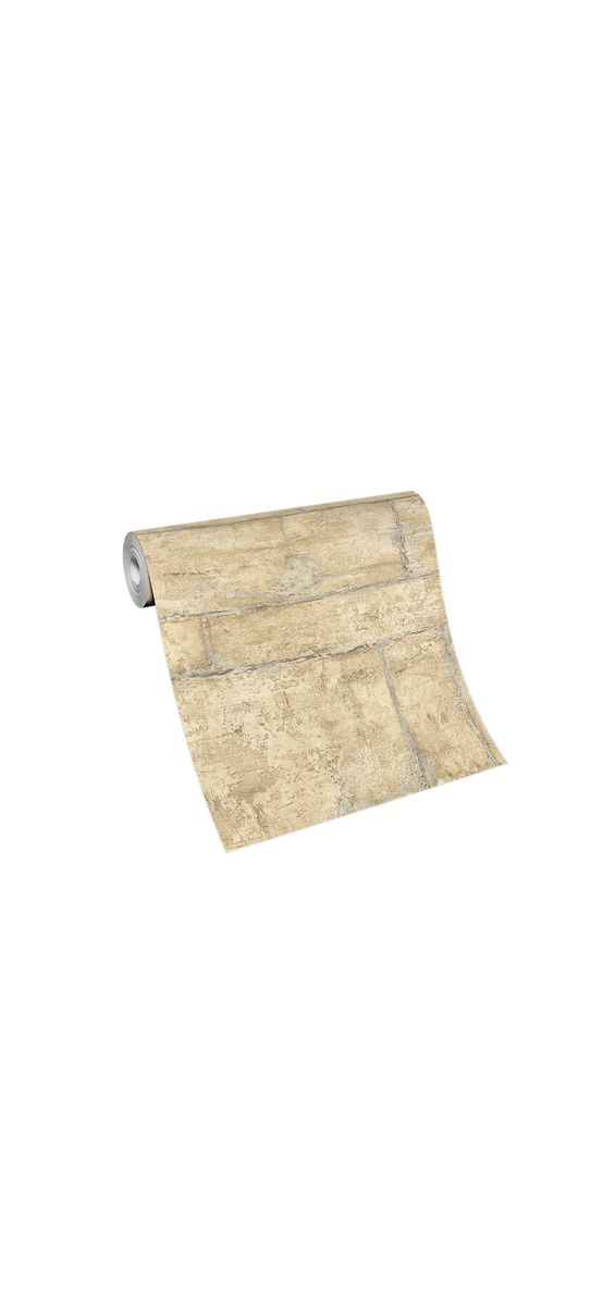 Tapet imitaţie zid de piatră bej, Erismann GMK 3, 1022220