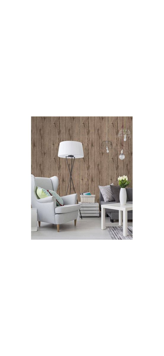 Tapet imitaţie lemn maro, Erismann, Profi Selection 635738