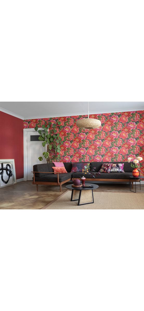 Tapet floral colorat, superlavabil, Home Design 408355