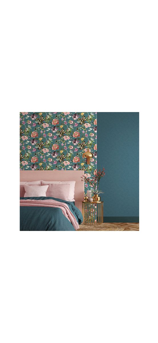 Tapet floral, Marburg Kyoto 47462, vlies, rolă de 5mp