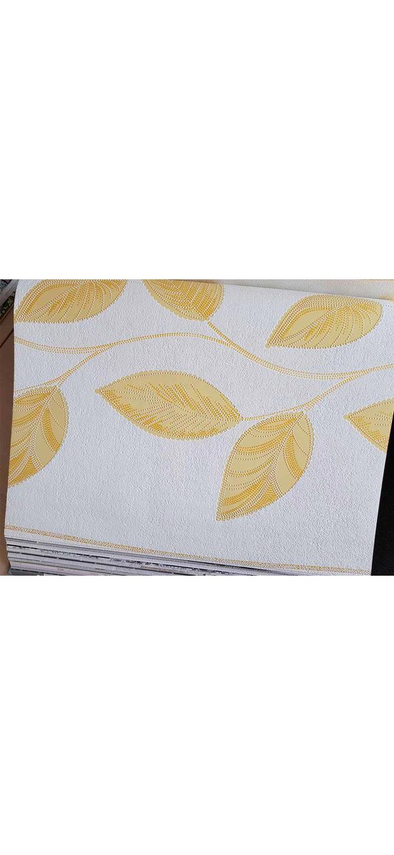 Tapet floral galben Easy Wall