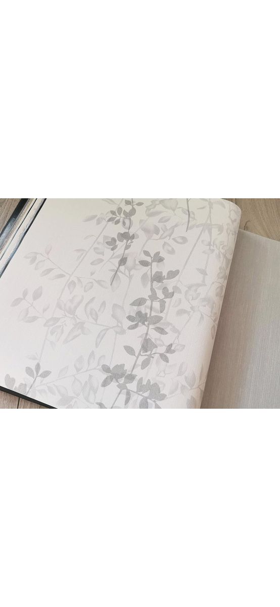 Tapet floral gri, Erismann, model crengi verticale, GMK 1004731