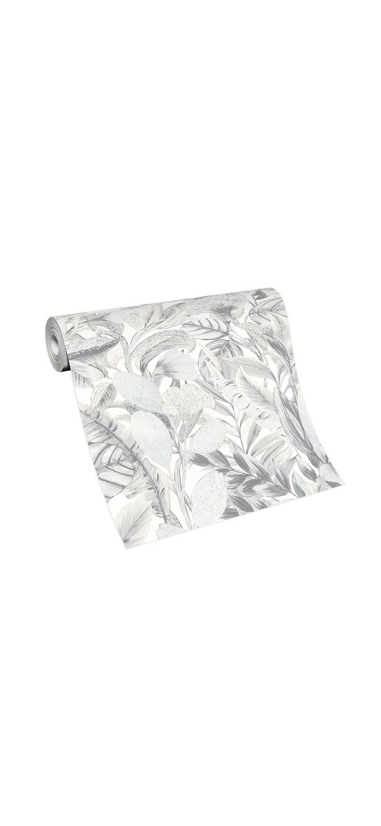 Tapet floral gri, Erismann Elle decoration 1020210