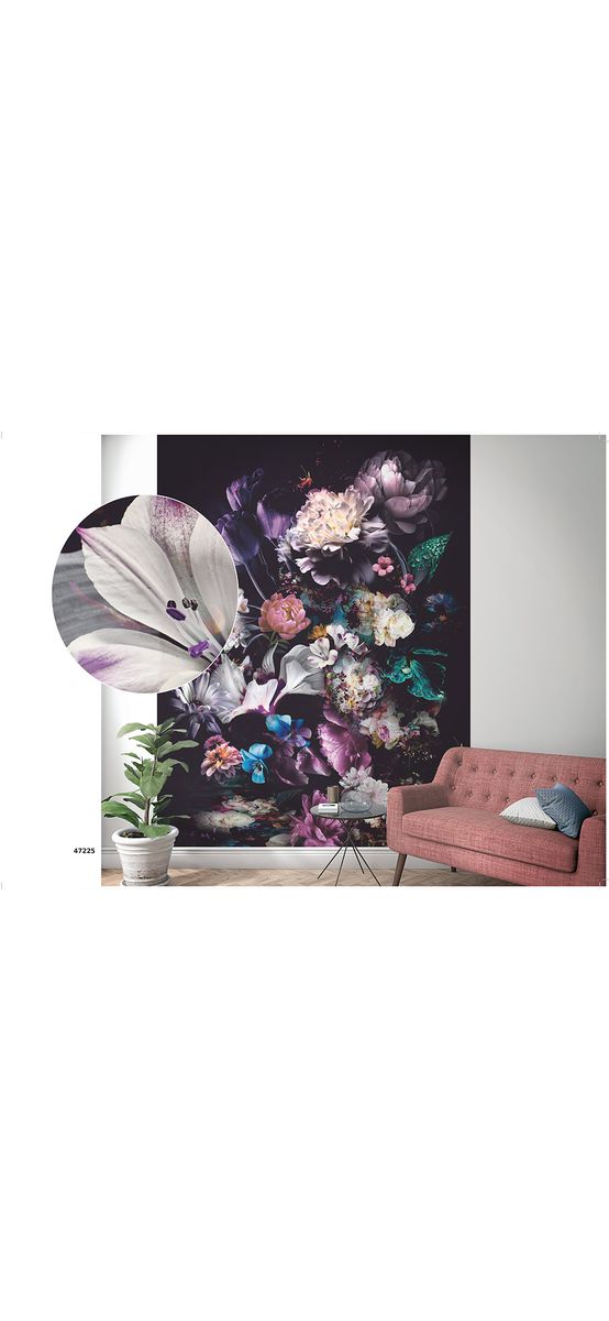 Fototapet floral Botanic, Marburg 47225, pe suport vlies, 212x270 cm