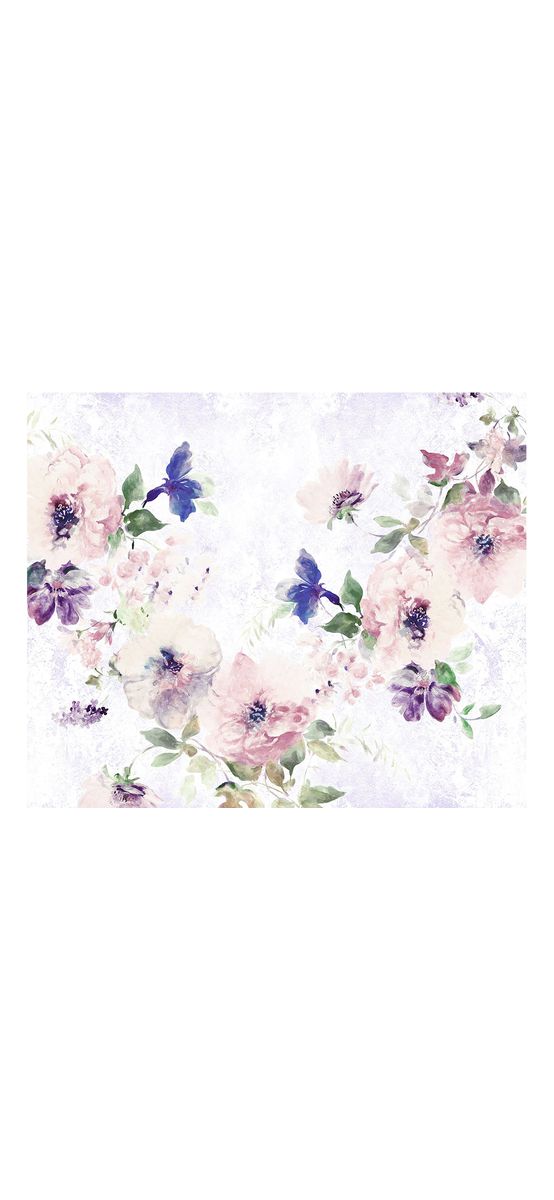 Fototapet floral mov Poema, Komar, 300x250 cm