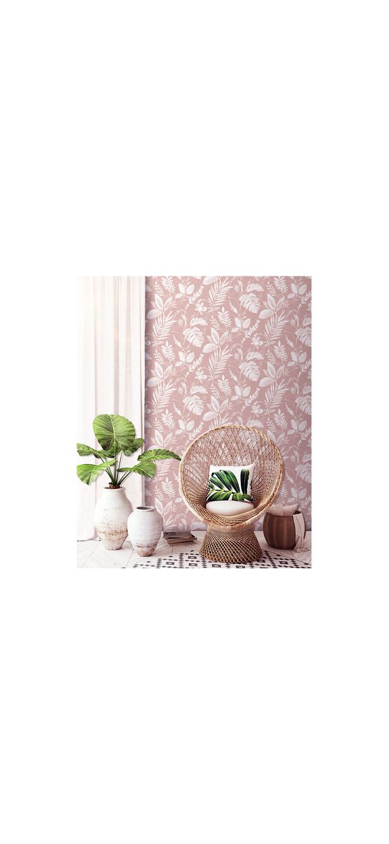 Tapet floral roz pudrat, Ugepa Eden L98903