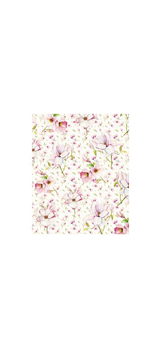 Fototapet floral Magnolia, Komar, cu magnolii roz, 200x250 cm