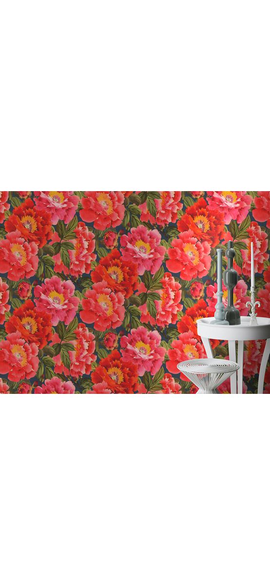 Tapet floral colorat, superlavabil, Home Design 408355