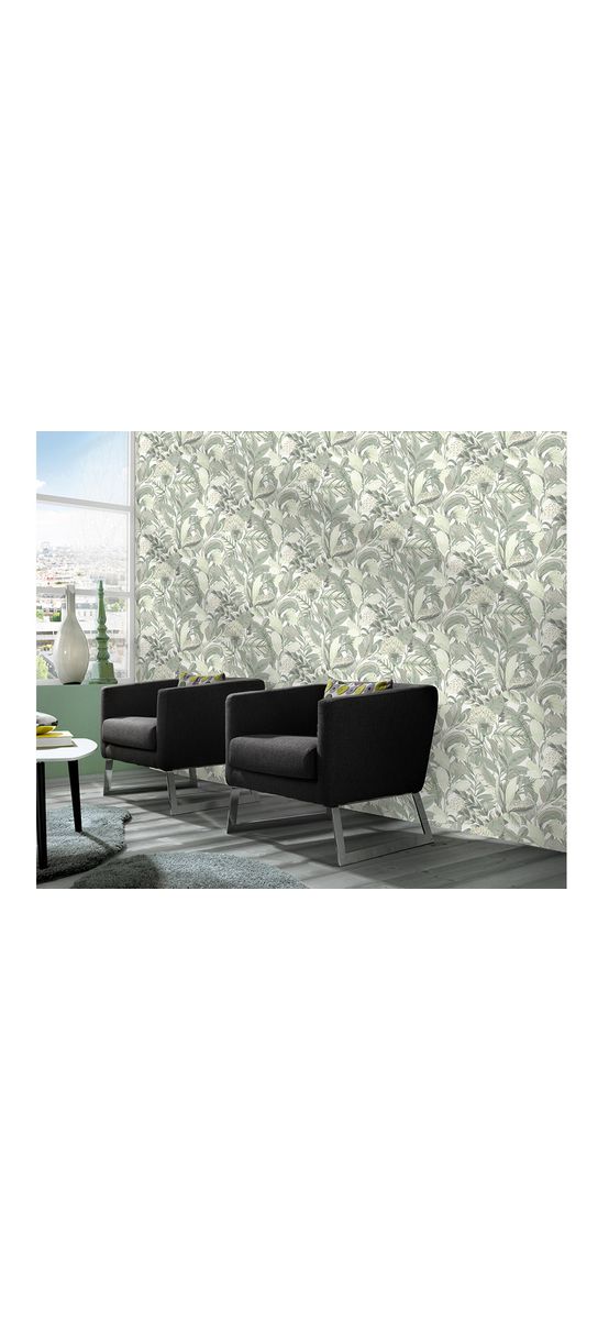 Tapet floral vernil, Erismann Elle decoration 1020207